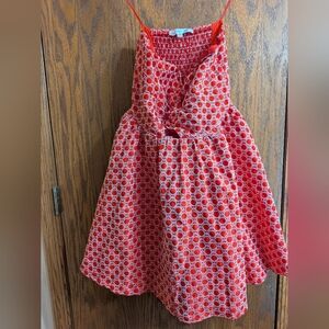 NWOT Altar'd State Red and White Mini Dress